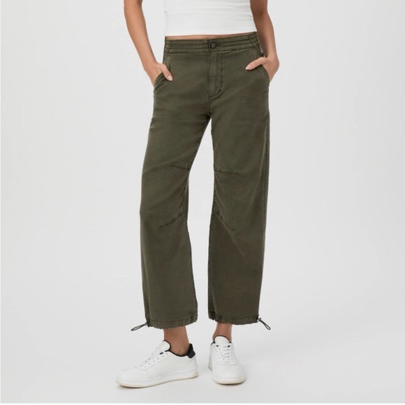 PAIGE Pants - New PAIGE Reid Jogger Pants Vintage Forester Green Casual‎ NWT Women’s Size 28